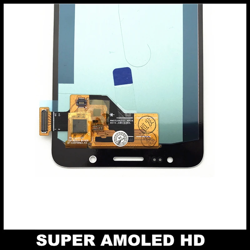 Контроль яркости для Samsung Galaxy AMOLED J5 2016 J510 J510FN J510F J510G J510M J510Y ЖК дисплей с сенсорным