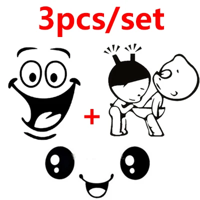 3PCS Style 10 1/2/3 шт. Ванная комната стены Стикеры героев мультфильмов наклейка для сиденья унитаза украшения дома Водонепроницаемый декоративные настенные наклейки Искусство панно плакат - Цвет: 3PCS Style 10