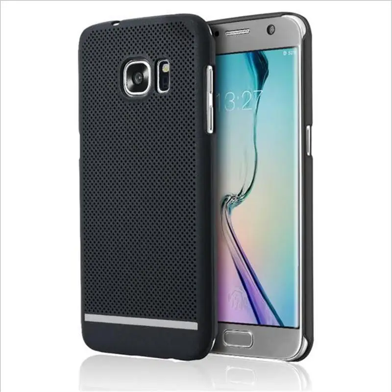 Роскошные Ультра Тонкий Покрытие Case Для samsung galaxy a5 a7 Сетки Рассеивать тепло