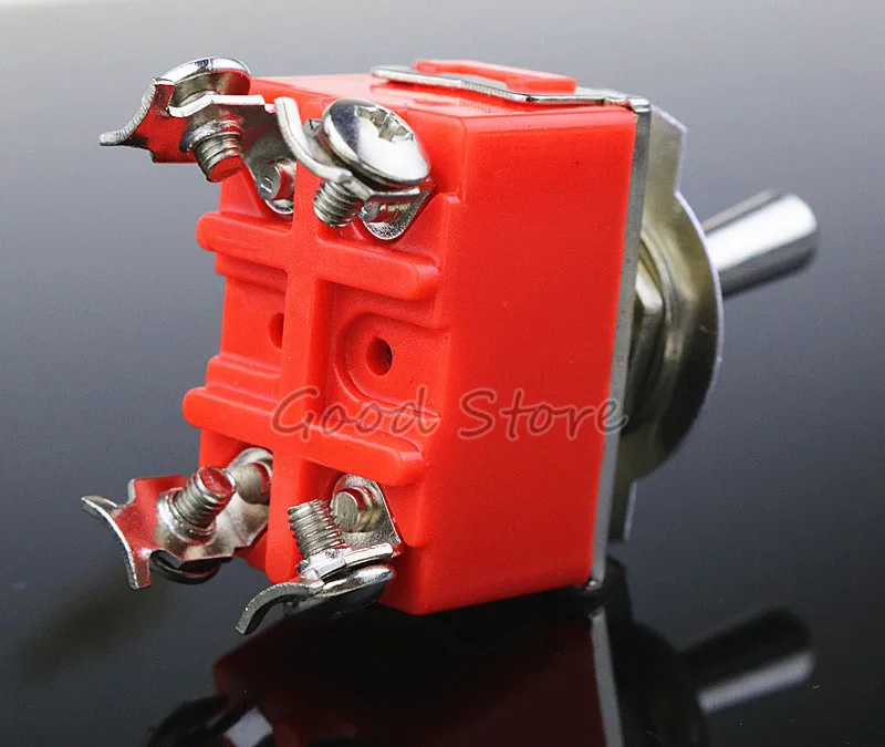 1 шт. E-TEN1221 15A 250VAC 4PIN ВКЛ-ВЫКЛ тумблер кулисный переключатель питания микропереключатель оранжевый