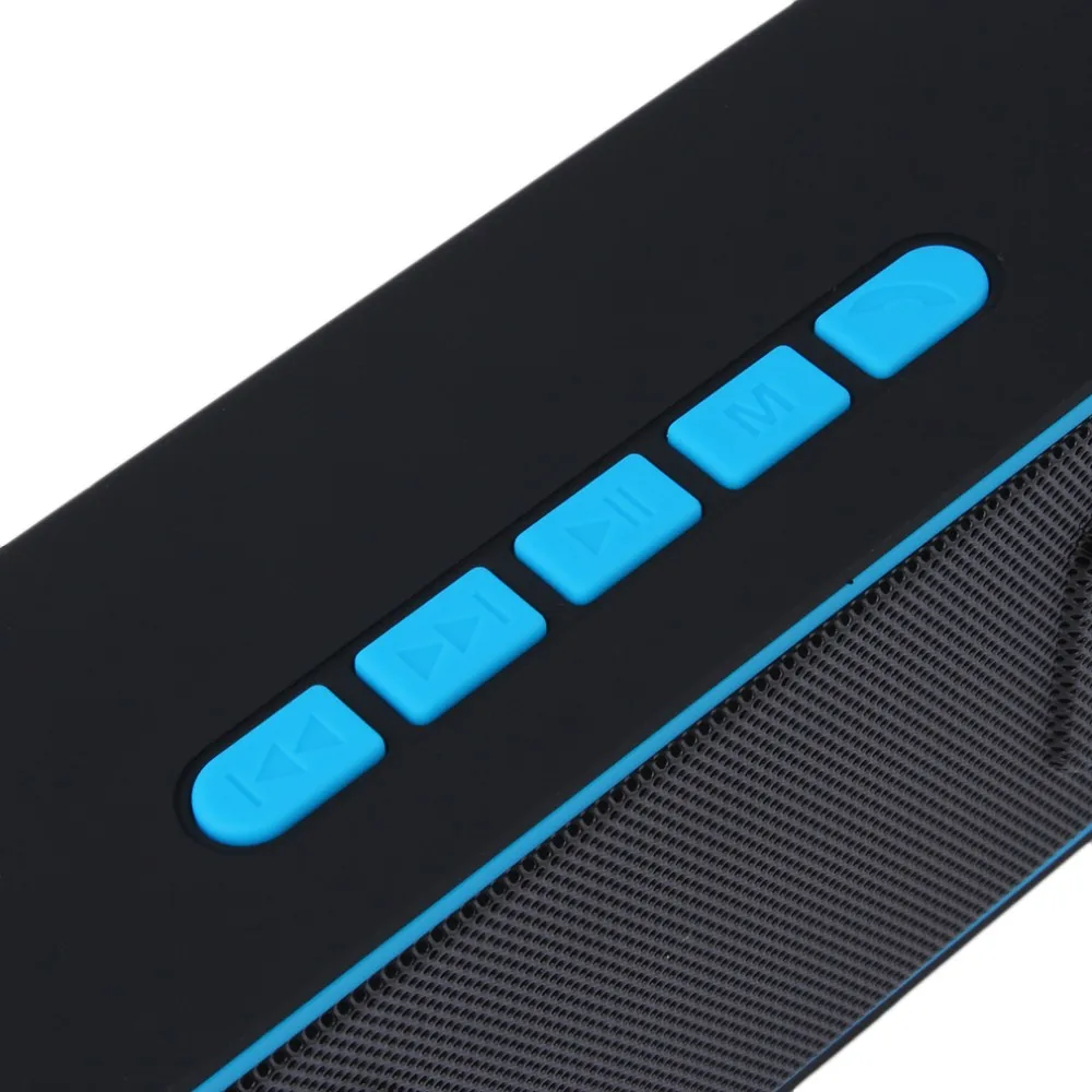 Портативный беспроводной Bluetooth динамик USB AUX без рук с микрофоном тяжелый бас w/FM для смартфонов планшетов с usb-кабелем