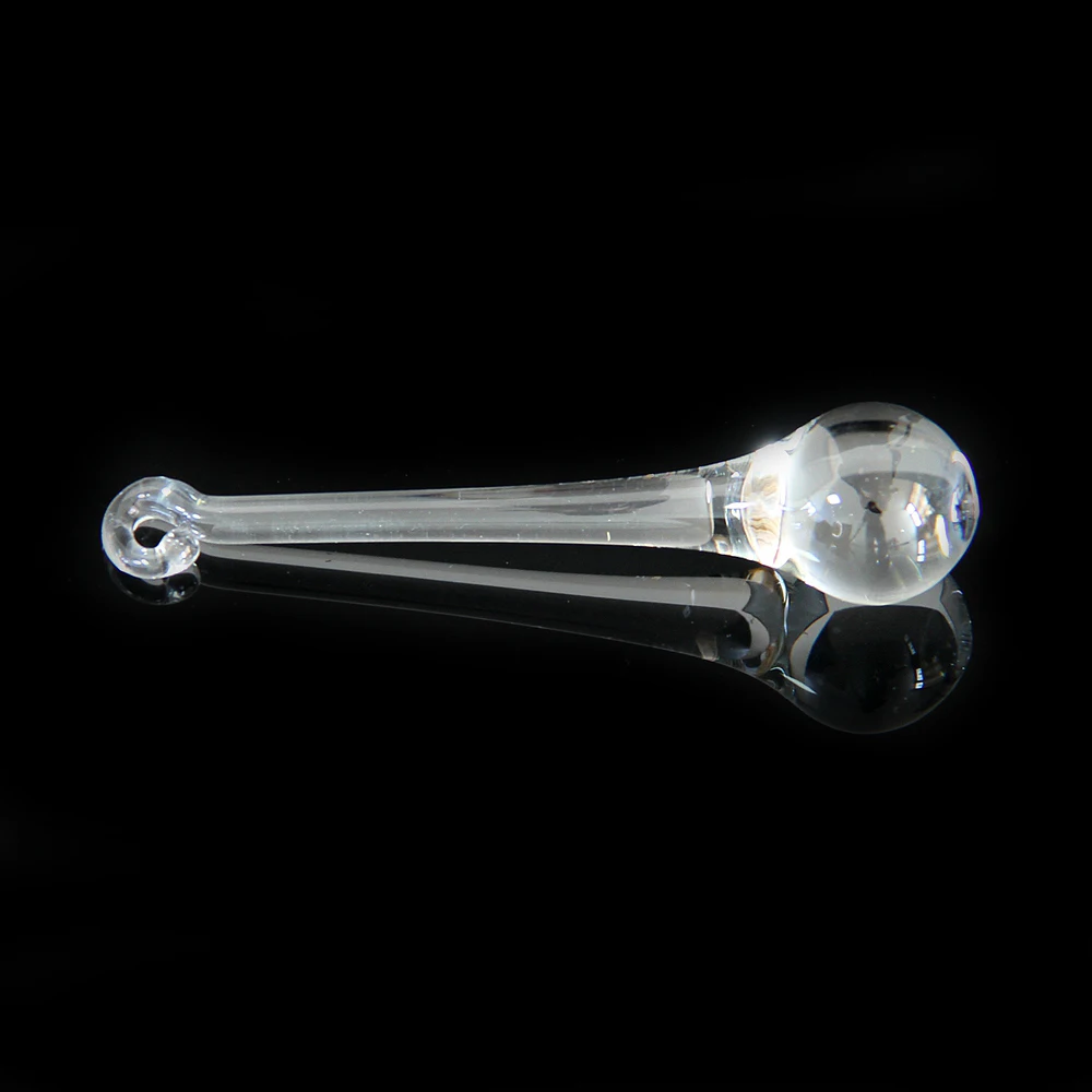 

Clear Crystal Glass Riandrop Prim Parts 50pcs 20*80mm For DIY Jewelry Necklace Wholesales
