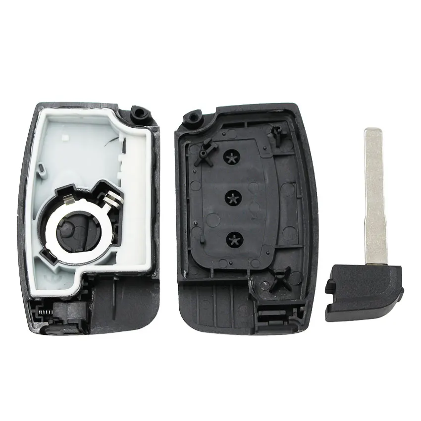 Умный чехол для ключа с дистанционным управлением 3 кнопки Ford Focus Mondeo Galaxy Kuga S Max C