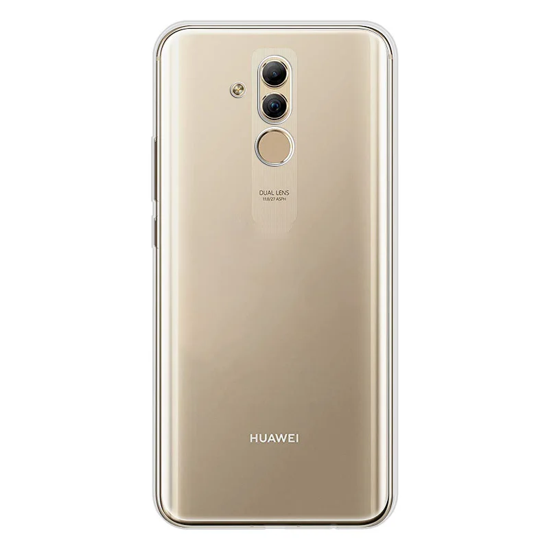 Clear Мягкий, симпатичный, из ТПУ чехол для телефона для huawei Honor 10 Lite 10i 20i 8X P30 P20 mate 20 Lite Pro прозрачный чехол с рисунком фламинго - Цвет: Clear