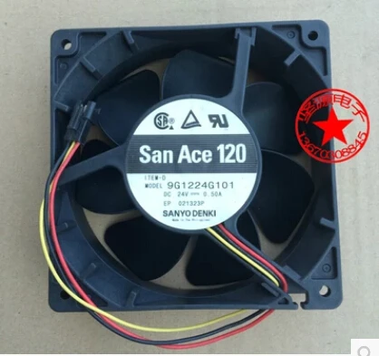 

Original SANYO DC 24V 0.5A 9G1224G101 120*120*38 cooling fan