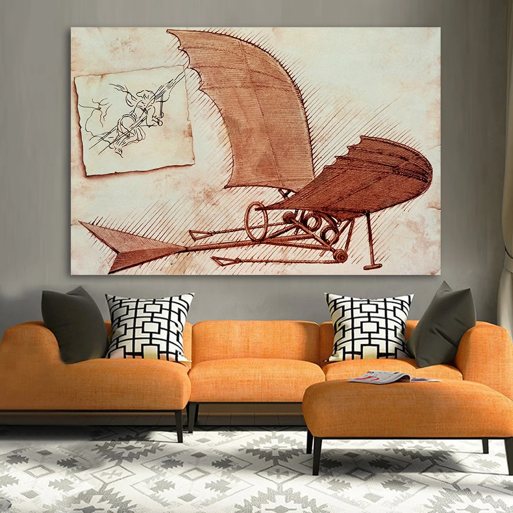 HDARTISAN Da Vinci дизайн картина маслом холст печать настенные художественные картины