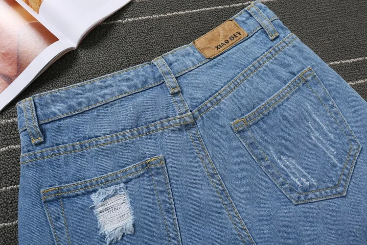 Женские джинсовые шорты летние рваные винтажные Джинсовые Шорты повседневные