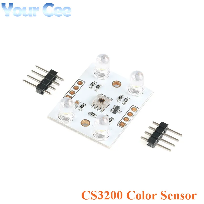 TCS3200 цветной датчик распознавания цвета модуль TCS230 Модернизированный для Arduino 3 5