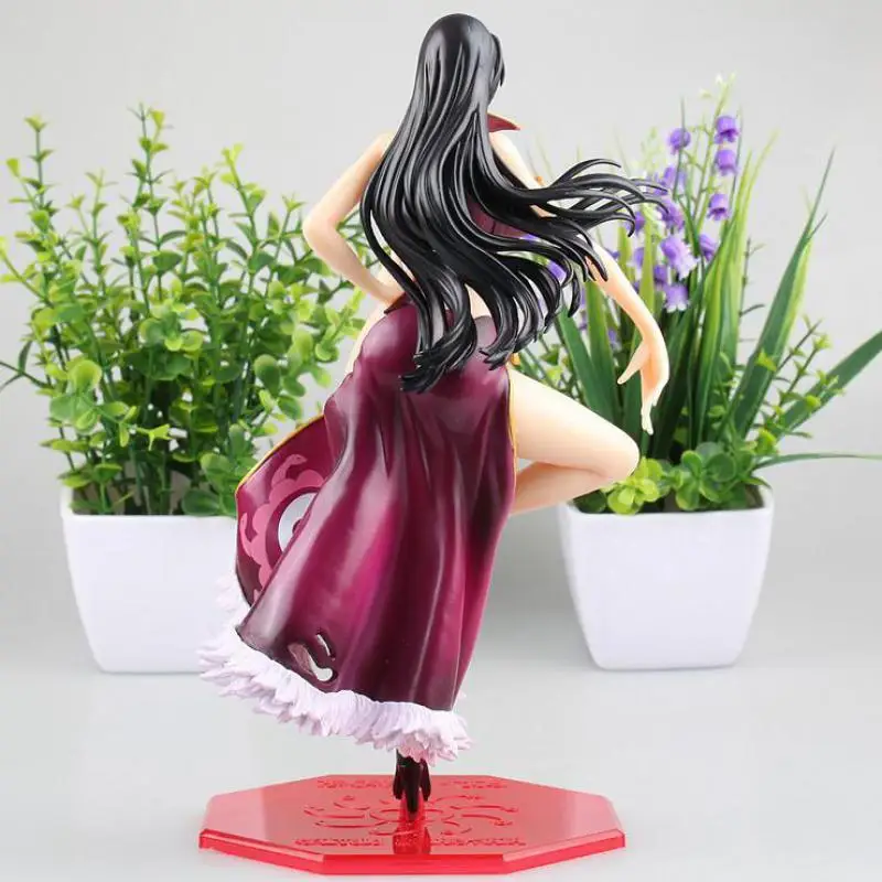 23 см одна деталь Боа Хэнкок фигурку битва поврежден Ver. Hancock ПВХ Onepiece Модель
