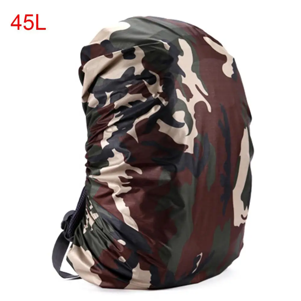 Purple 35/45L Регулируемый Водонепроницаемый рюкзак с защитой от пыли спортивные дождевик для сумок Портативный Сверхлегкий сумка Защита для отдыха на природе для инструменты Пеший Туризм - Color: Purple