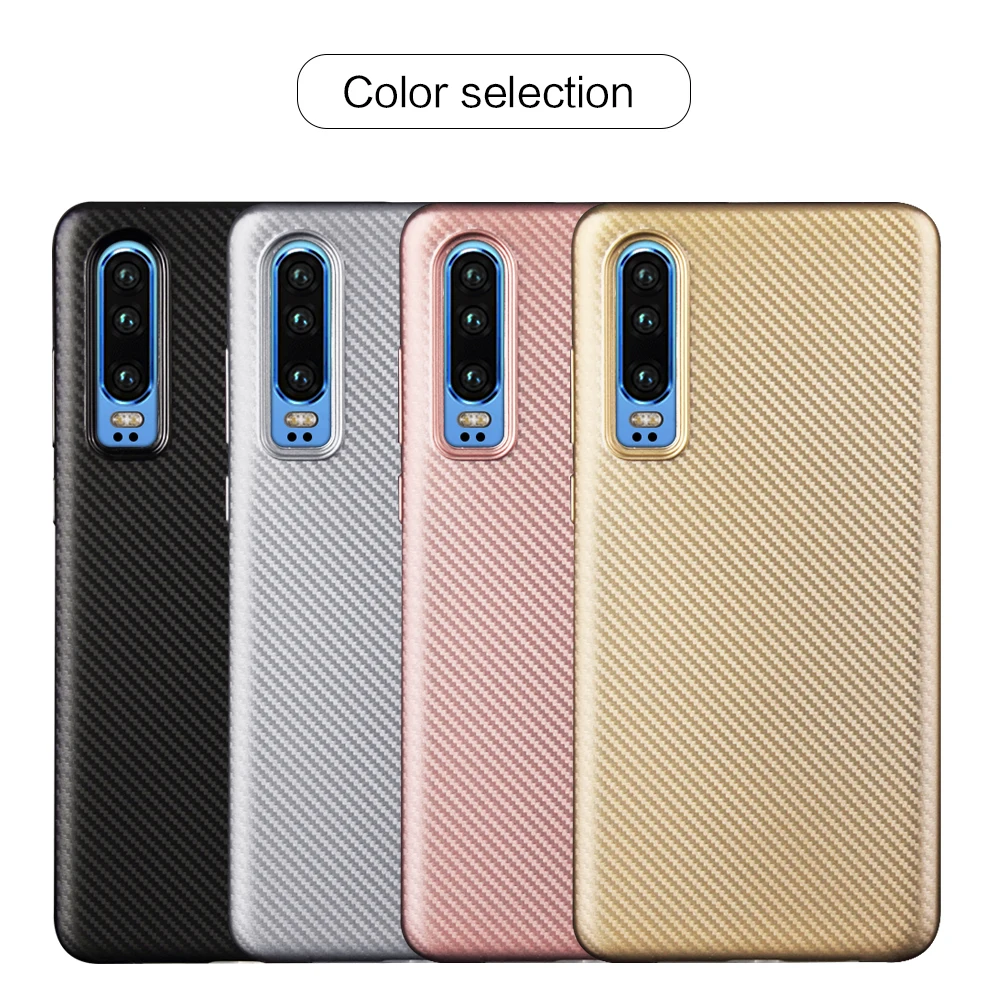 Корпус из углеродного волокна для huawei P Smart 2019 Y6 PRO Y7 Prime Наслаждайтесь 9 P30 Pro Honor 8X