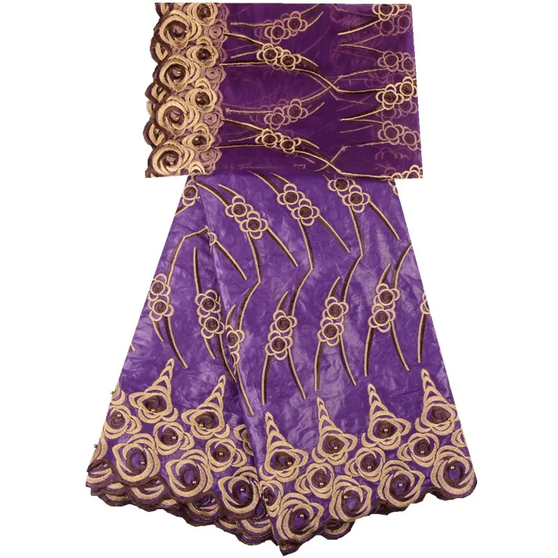 

Latest African Bazin Riche Lace Fabric African Bazin Riche Fabric High Quality Bazin Riche Dress Lace For Patchwork Sewing S1301