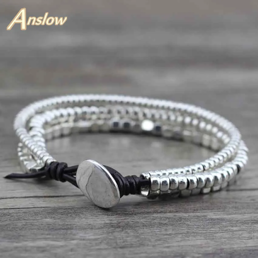 Новые поступления Anslow модные ювелирные изделия антикварные посеребренные