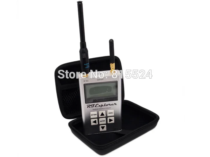 Ручной цифровой анализатор спектра RF Explorer 3G Combo 15 2700 МГц с красным резиновым