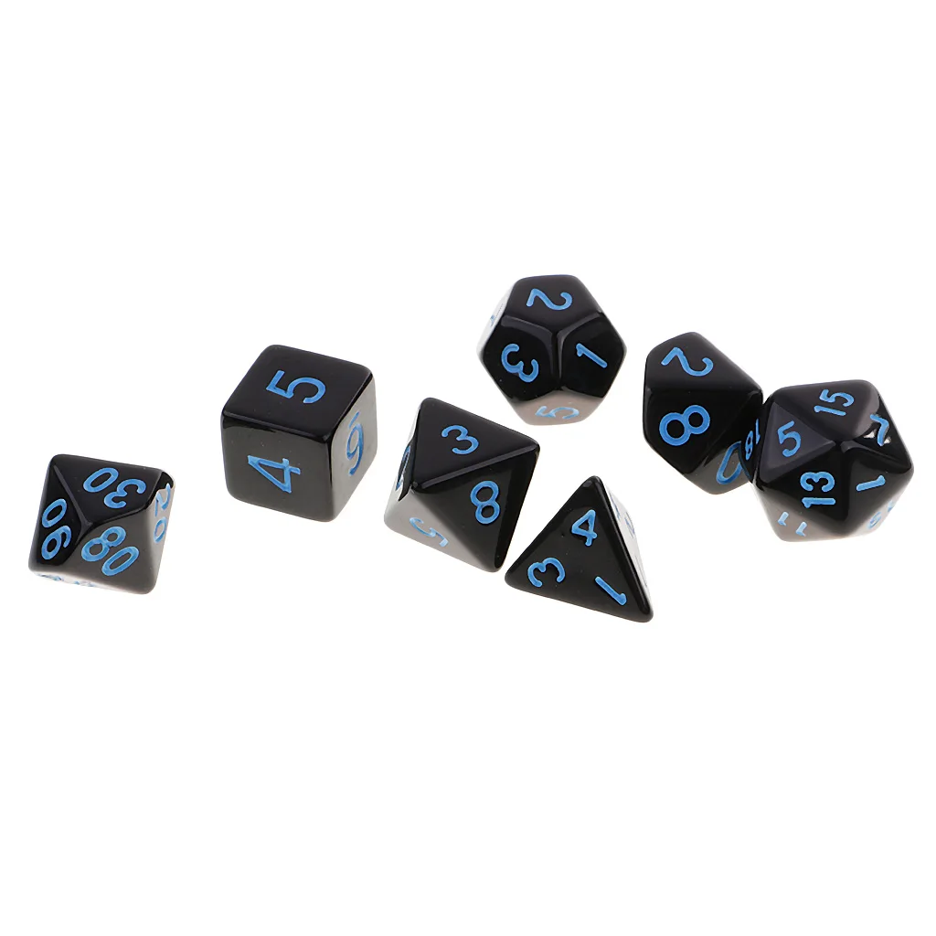 Новые 35 многогранные кости 16 мм для подземелья и драконов DND RPG настольние игры "Магия" настольная игра Кемпинг Туризм путешествия игра