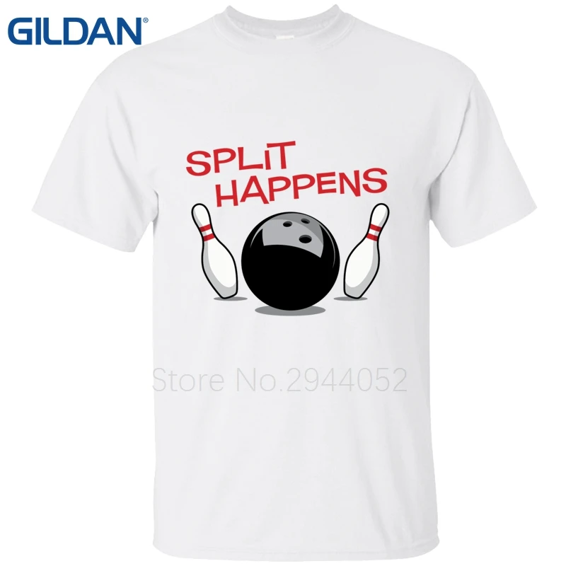 Split Happens | Bowlinger Team Bowler Pin Normal mens Purple tee shirts Game round Neck Hip t shirt shop sales online