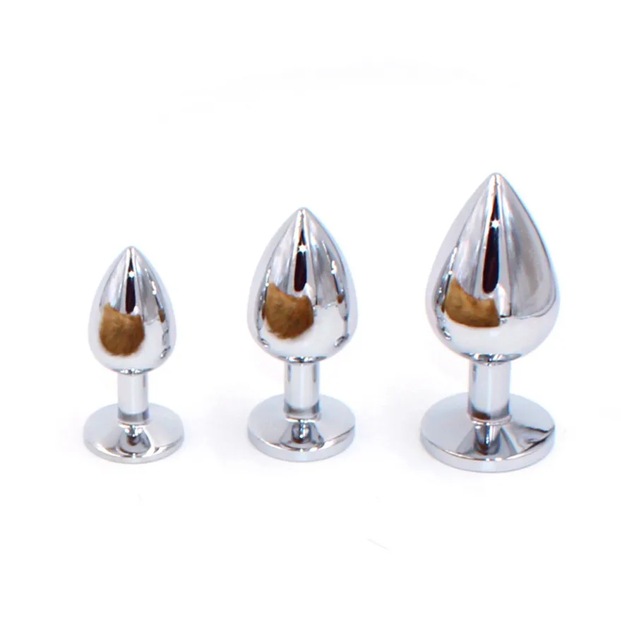 Искусственный Лисий хвост плюшевый мех с металлической анальной пробкой 40 см