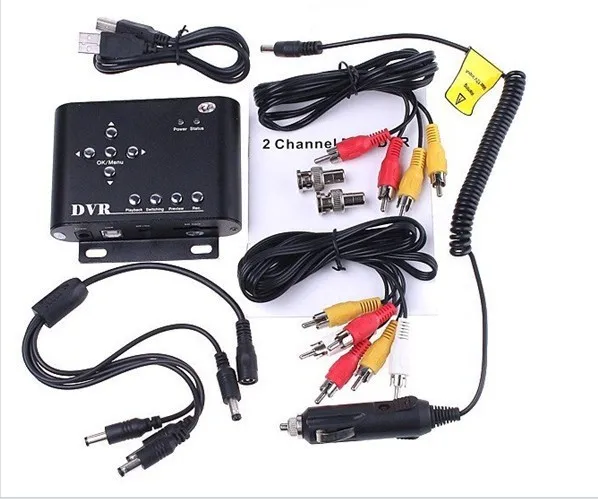 Оптовая продажа 2-канальный автомобильный мини-видеорегистратор записывающее