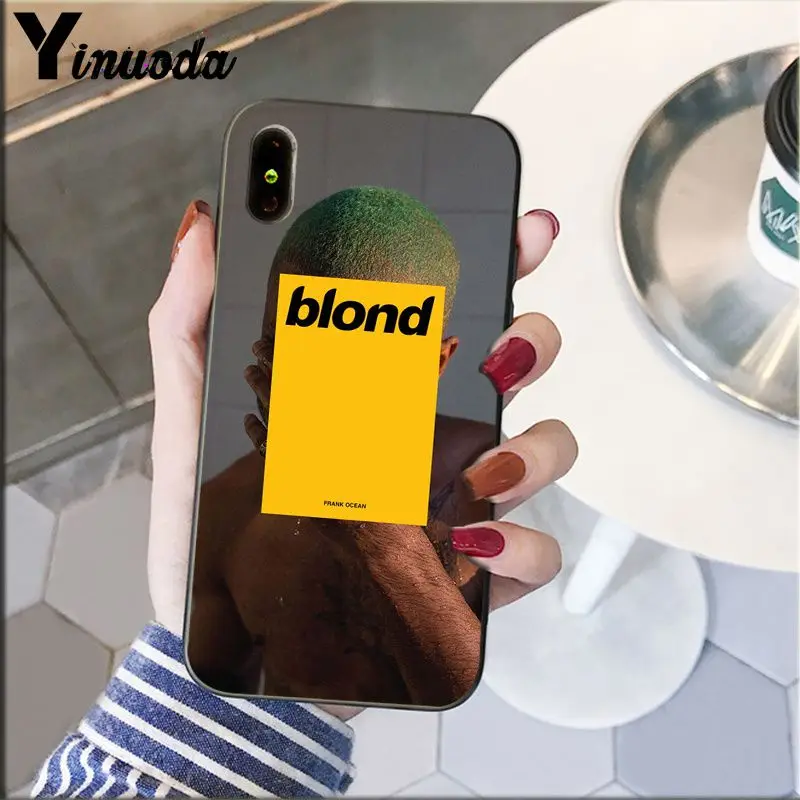 A16 Yinuoda рисунок Frank Ocean на заказ фото мягкий чехол для телефона для Apple iPhone 8, 7, 6, 6S Plus, X XS Макс 5 5S SE XR Чехол для мобильного телефона - Цвет: A16