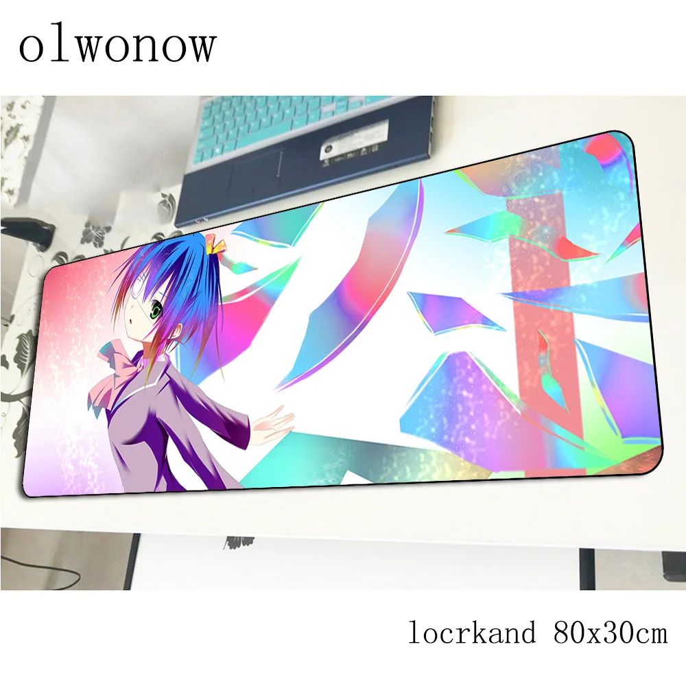 Коврик для мыши chuunibyou demo koi ga shitai геймерский игровой коврик 800x300x3 мм подарок