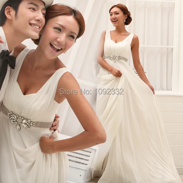 2016 новый запас Плюс Размер Свадебные платья для женщин Свадебная вечеринка Милая