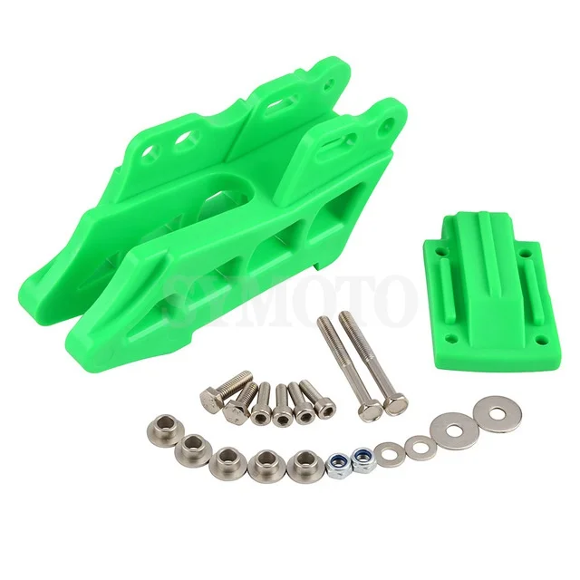 Зеленый Защита цепи мотоцикла для Yamaha Honda Suzuki Kawasaki YZ YZF WRF KXF RM rmz CRF 125 250 450 CRF250 L/M WR 250F - Цвет: Зеленый