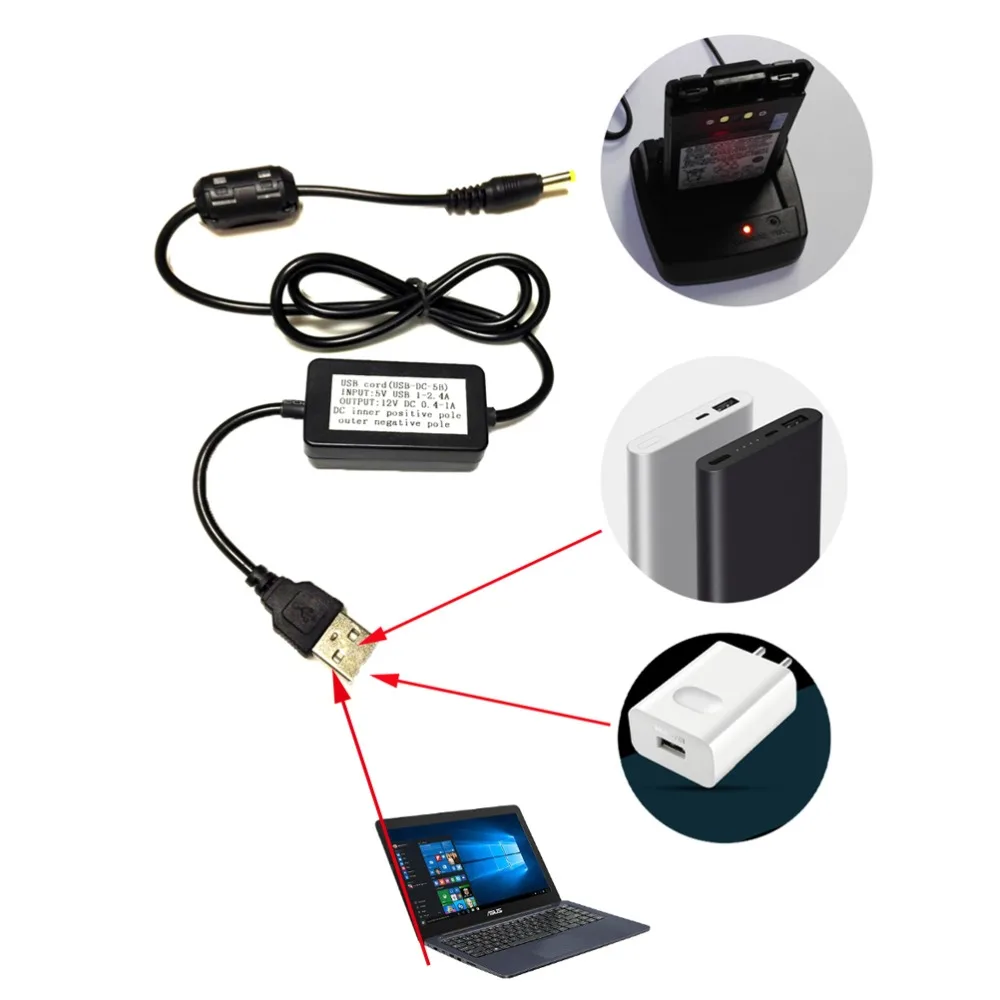 Зарядный usb кабель JXEJXO для YAESU настольное зарядное устройство с двухсторонней