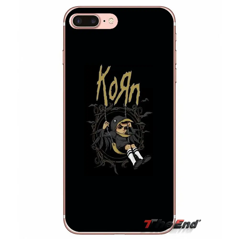 Для Huawei Honor 7X V10 6C V9 6A Play 9 Mate 10 Pro Y7 Y5 P8 P10 Lite Plus GR5 2017 Силиконовые чехлы Korn Рок Группа