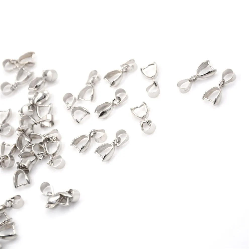 10 шт./лот Хрустальная подвеска застежка веревка семена цепи разъемы Пряжка для