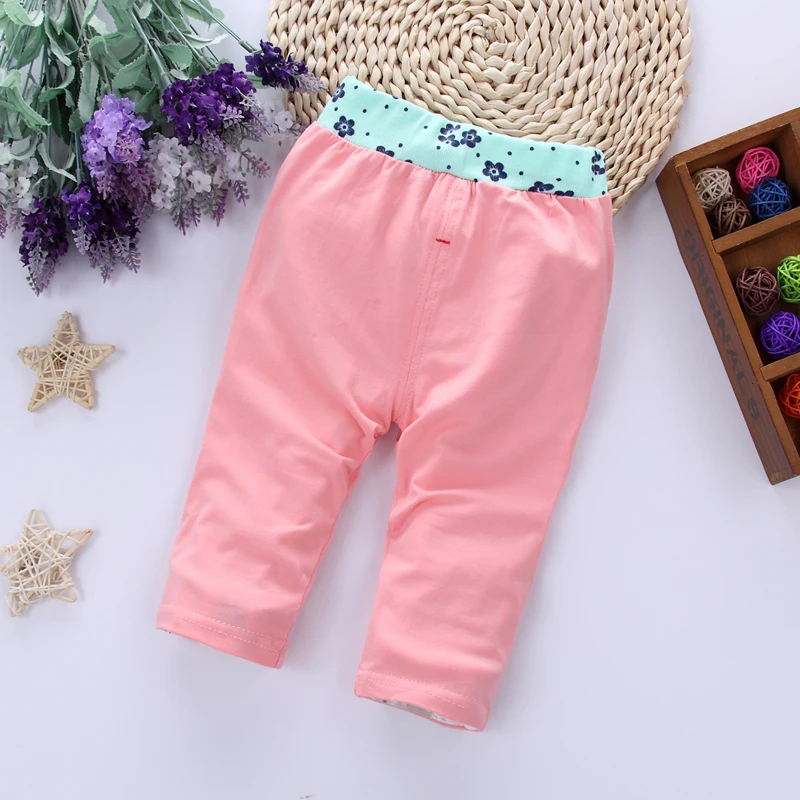 DIIMUU/1 предмет Детские брюки для маленьких девочек Милые хлопковые средней длины с