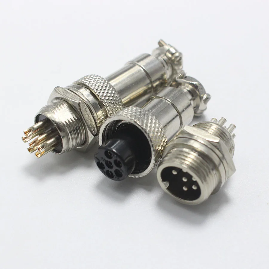 EClyxun 10 компл./лот GX12 XLR 12 мм 2 3 4 5 6 контактный разъем мужской аудио кабель адаптер