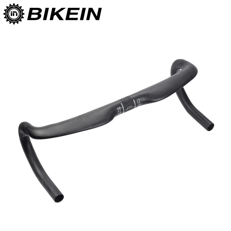 Велосипедный руль BIKEIN Lite матовый/глянцевый из карбона UD для езды на велосипеде
