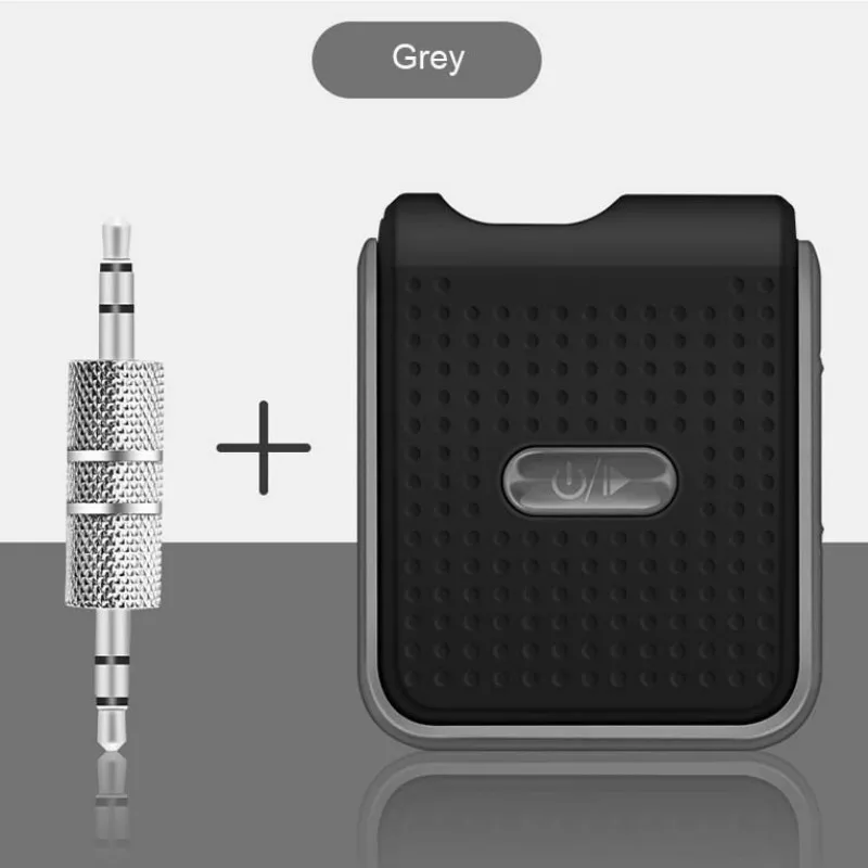 Вспомогательный приемник адаптер беспроводной телефон Bluetooth V4.1 зажим для шеи Bluetooth гарнитура автомобильный комплект аудио 3,5 мм разъем конвертер