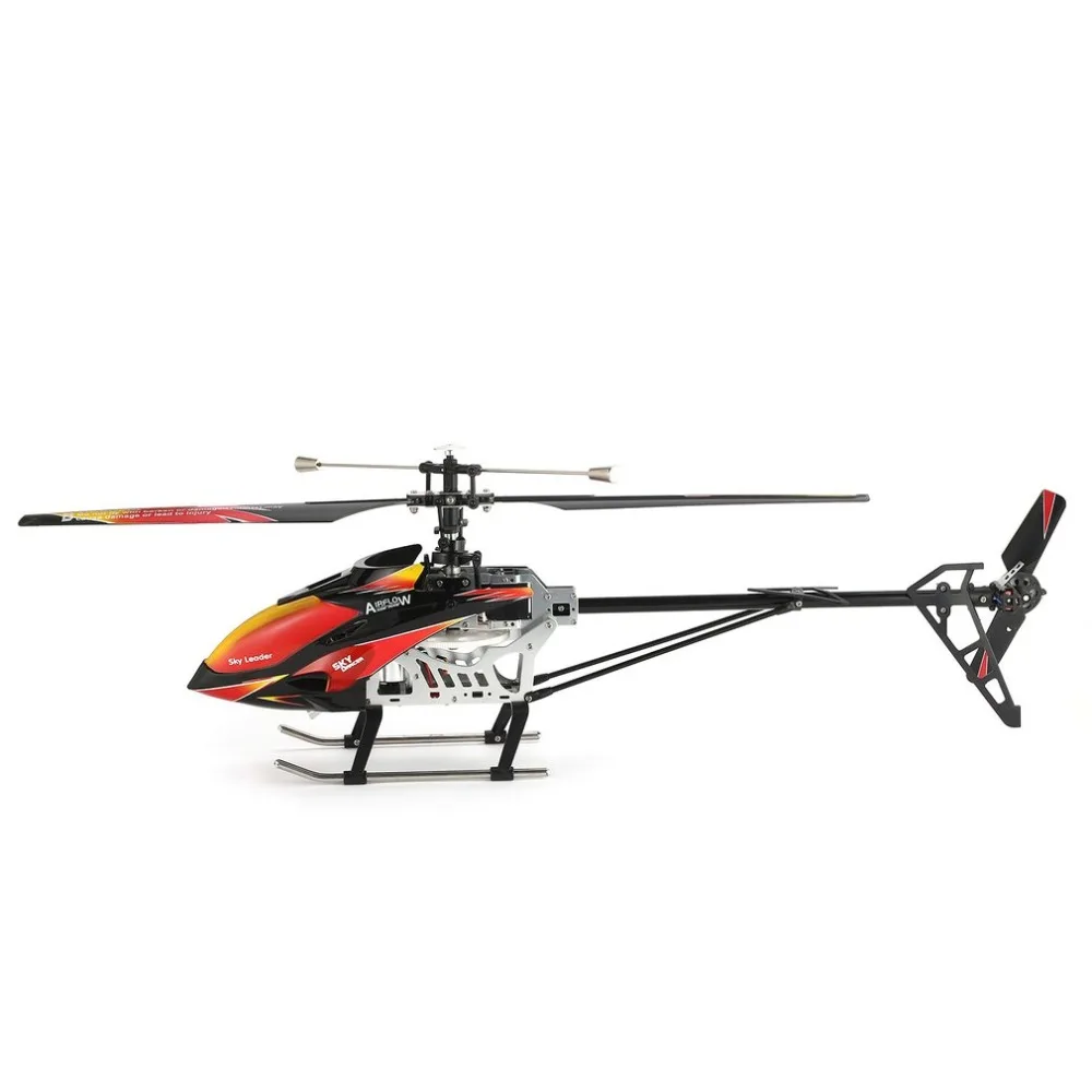 Wltoys V913 вертолет 2,4G 4CH одним лезвием Встроенный гироскоп супер устойчивый полет высокое бесщеточный Высокоэффективный двигатель Drone модель