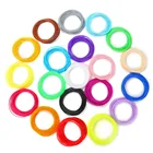 100 м 20 цветов 1,75 мм ABS нити 50 м 10 цветов материалы для низкой температуры 3D печати ручка принтер нитки пластиковые расходные материалы