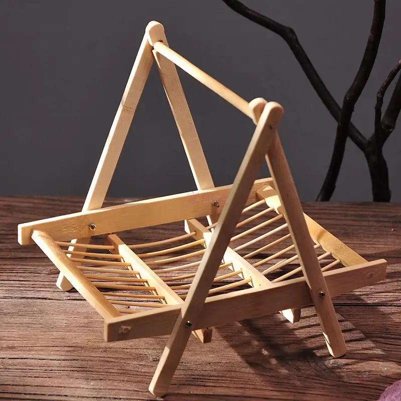 Bamboo tray goose intestines frame hot pot barbecue beef mutton shop creative duck hanging shelf hanger bacon food | Дом и сад