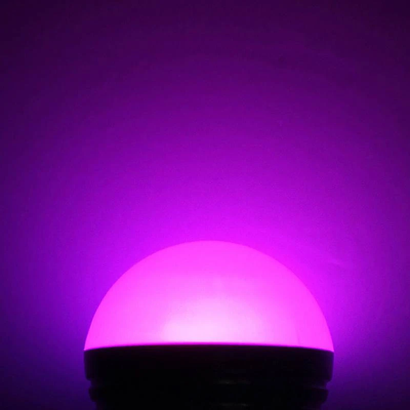 100 шт. AC85V-265V E27 E14 GU10 MR16 RGB лампа для свечей 9 Вт светодиодная точечная волшебное