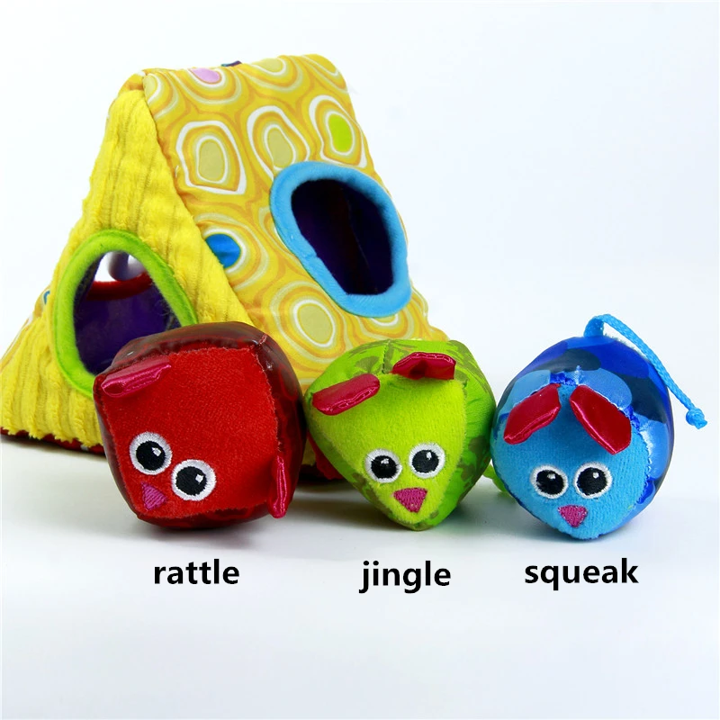 Sozzy 6 м + Детская тканевая игрушка-волшебник для сыра забавная игрушка-искатель