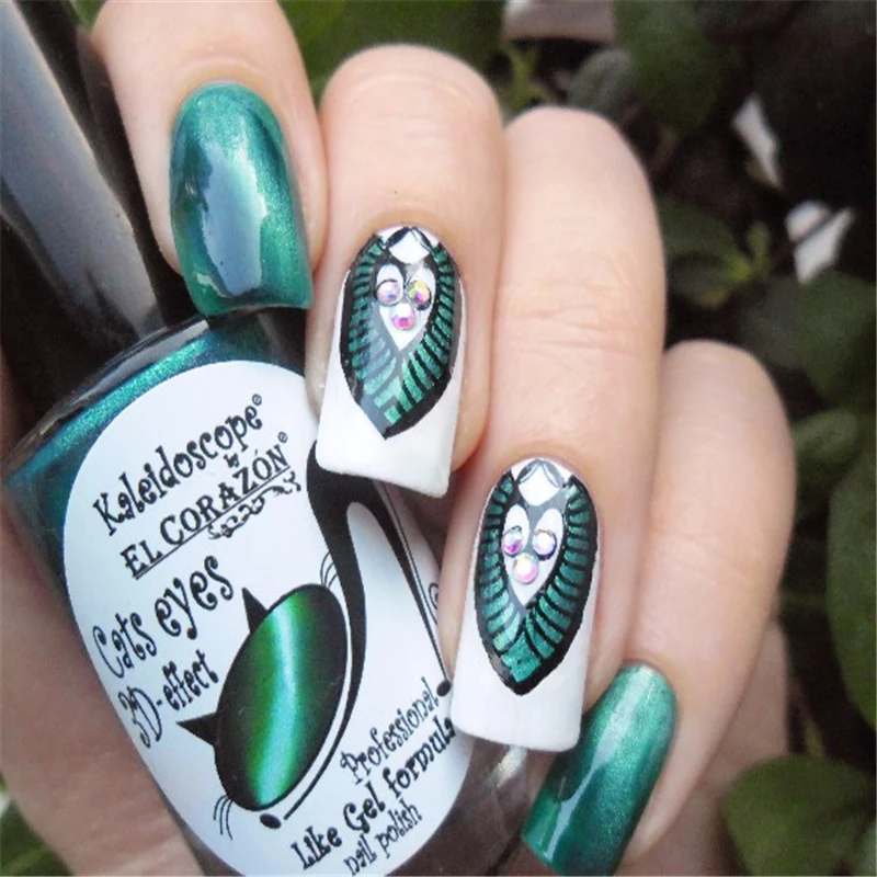 Шаблон штампа для дизайна ногтей BORN PRETTY Illusion пластина печати рисунков