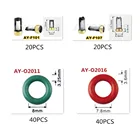 Бесплатная доставка, 120 шт., резиновые уплотнители для форсунки, топливный инжектор, резиновый, oring микрофильтры, фильтр