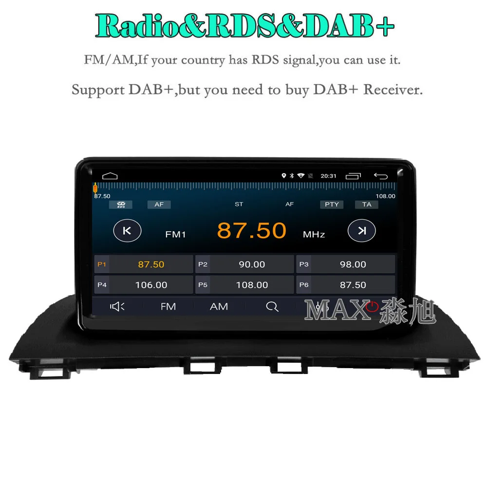 MAX для Mazda CX 4 автомобиля радио gps навигационная система с Bluetooth Вызов/Музыкальный