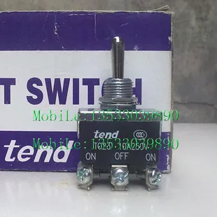 

Free shipping 2 pieces of genuine original Taiwan Tiand automatic reset TOR23 toggle switch 6 feet 250V fake a lose ten