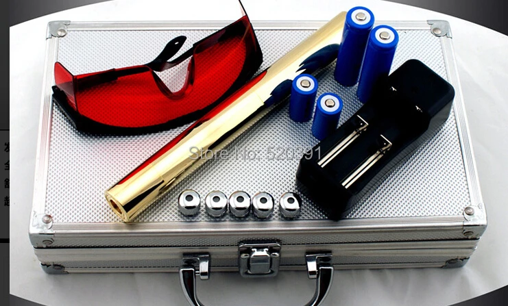 

AAA High Power Military 450nm 100000m 100w Blue laser pointer Flashlight Light Burning Match Candle Lit Cigarette Wicked Hunting