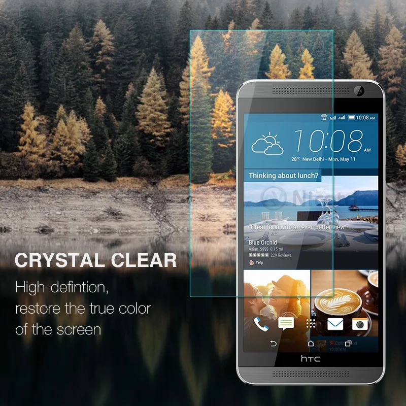 Закаленное стекло Nicotd для HTC One E9 E8 M10 9H Защитная пленка экрана Desire 826 828 830 610 510 M8 M7