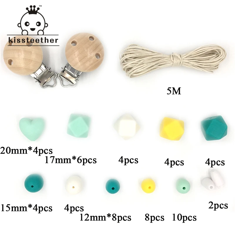 Детские игрушки для прорезывания зубов силиконовый набор геометрический