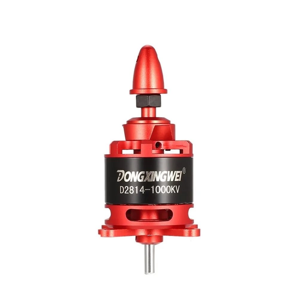 D2814 2814 1000KV 3 S 4 мм 6 Outrunner бесщеточный двигатель для RC FPV фиксированное крыло Дрон
