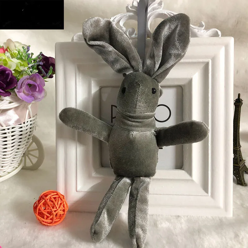 Игрушка плюшевая с имитацией кроличьей шерсти длинная кукла подарок ребенку на