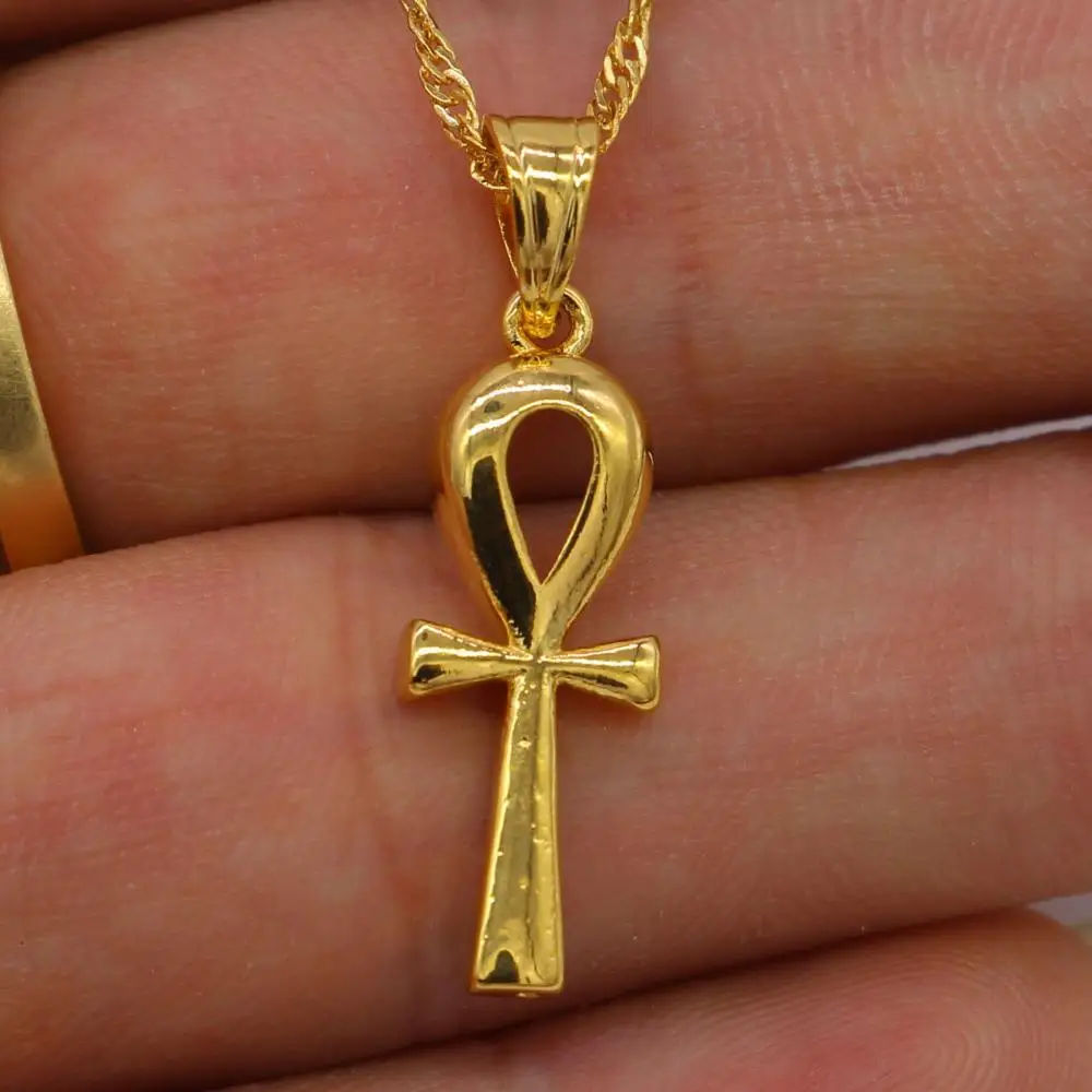 Ожерелье с подвеской-крестом для мужчин и женщин изысканное Ювелирное Украшение