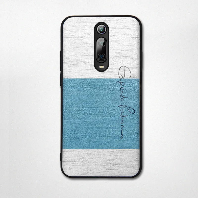blue Для Xiaomi mi 9 T чехол защитная задняя крышка MOFi mi 9 T Pro хлопковая ткань цветной синий розовый 9 T противоударный чехол s - Цвет: blue