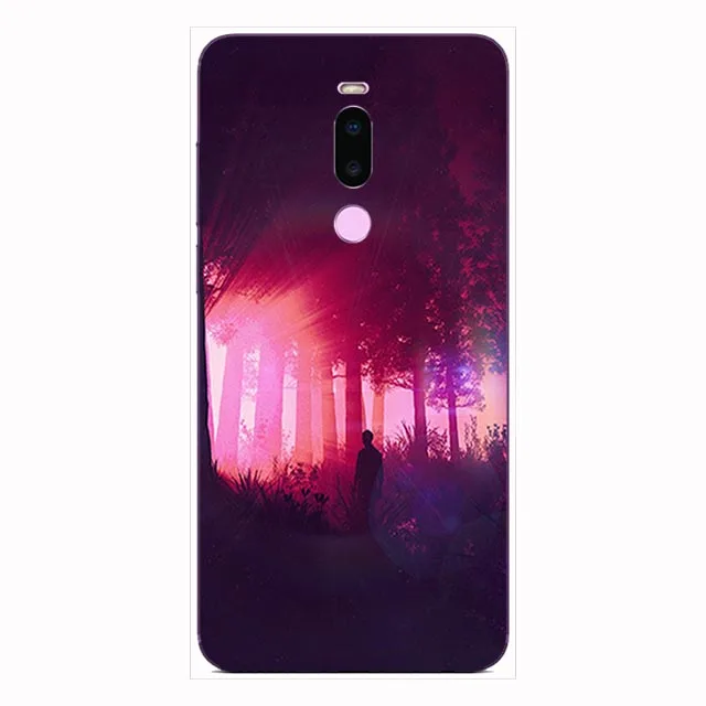 L116 Чехол для Meizu X8, силиконовый мягкий ТПУ чехол для телефона, чехол для Meizu X8, чехол с рисунком, чехол для Meizu X 8 8X MeizuX8, прозрачный чехол - Цвет: L116